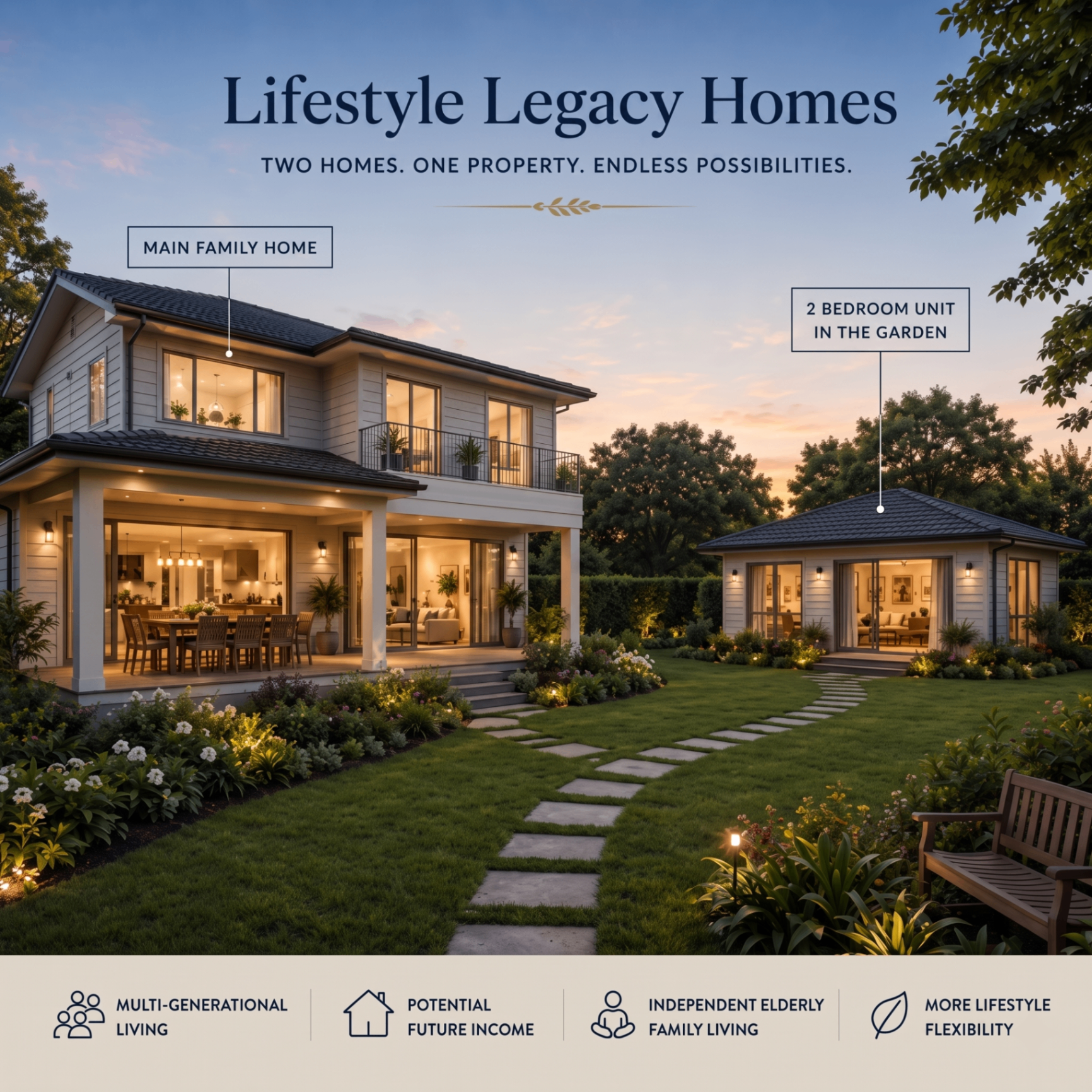 A comfortable, future-ready home designed around your life